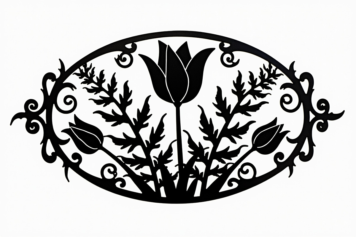 Elegant Floral Frame Set, an Illustration by BIPLOB EXPERT (Photo 5 of 9)