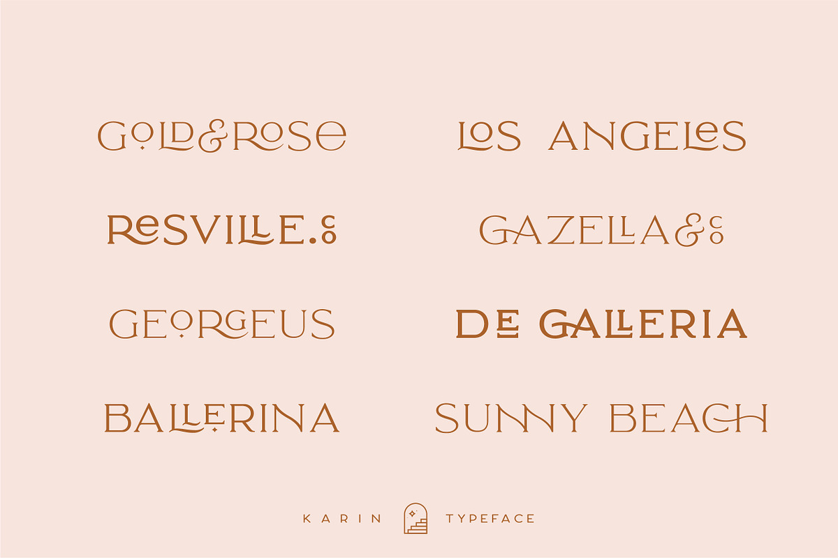 Elegant Karin - Stylish Typeface, a Serif Font by Kaligra.co (Photo 23 of 28)