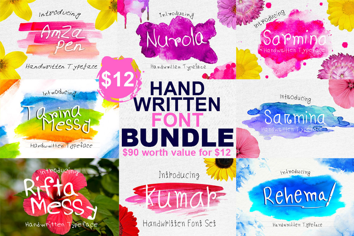 Fonts Collection 90% OFF