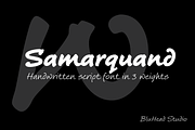 Samarquand, a Handwritten Font by BluHead Studio (Thumbnail 1 of 7)
