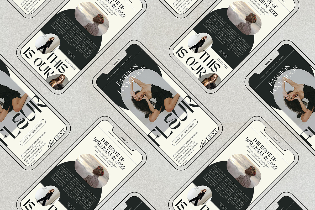 Fleur - 6 in 1 Canva Creator Pack, a Templates & Theme by SilverStag Type Foundry (Photo 14 of 31)