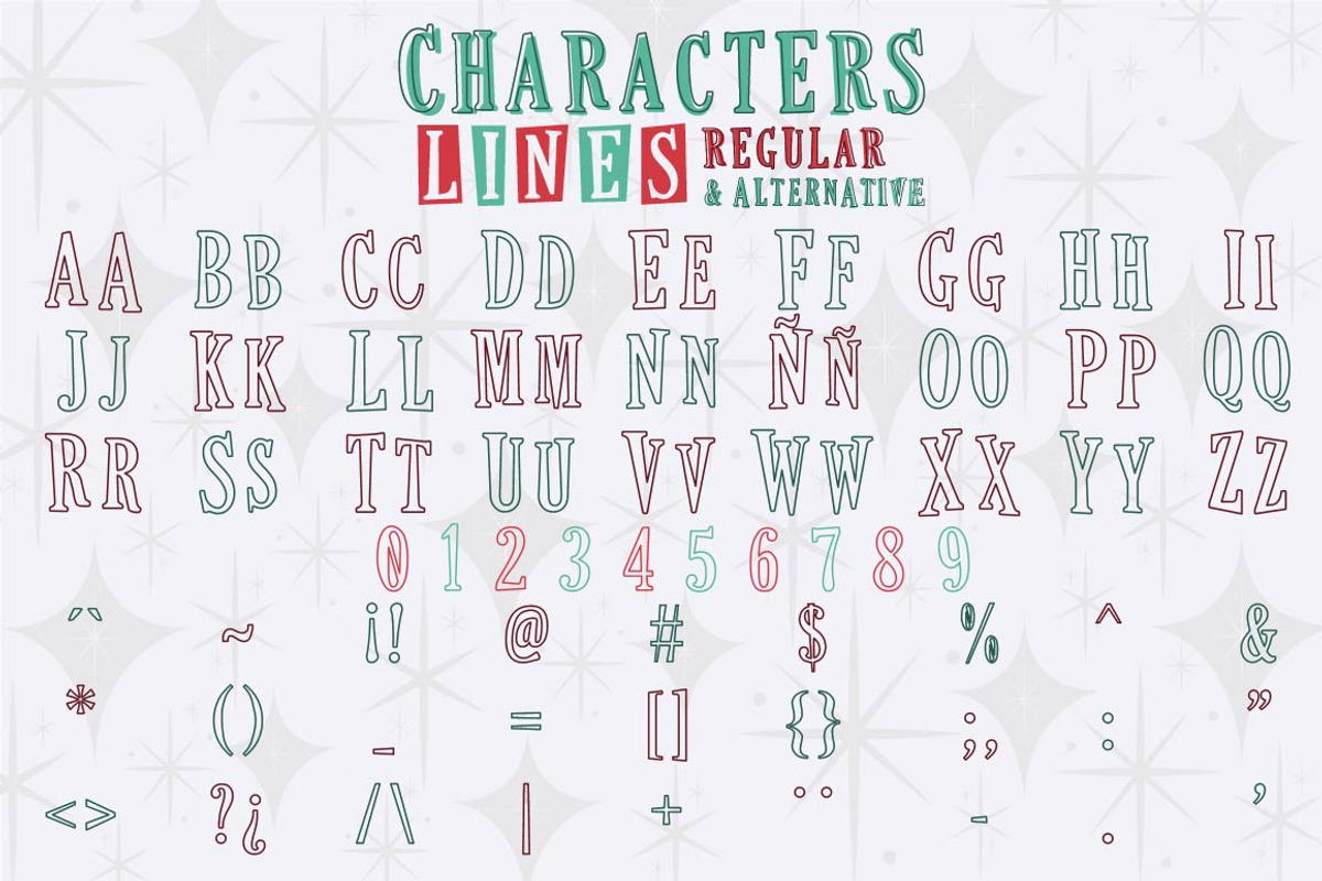 This Holiday Season - Christmas font preview 3