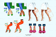 Fashion Shoes clip art, an Illustration by MajorArtTm (Thumbnail 2 of 4)