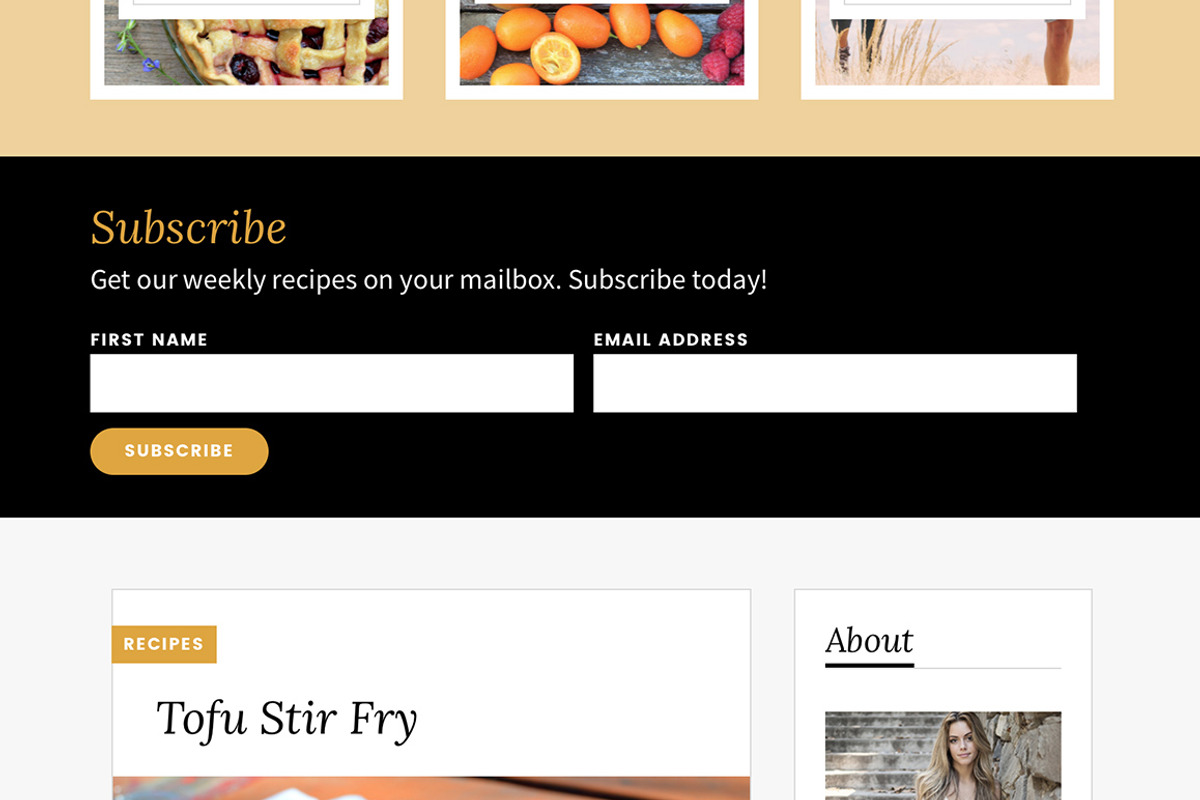 Delicious Tumblr Theme, a Websites & App Template by Themelantic (Photo 4 of 6)