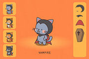 Cats in Costumes: Halloween Edition, an Illustration by Green Room Media (Thumbnail 26 of 27)