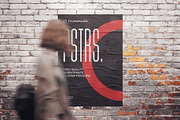 50 poster mockup bundle glued paper, an Advertising Mockup by FoundImages (Thumbnail 47 of 55)