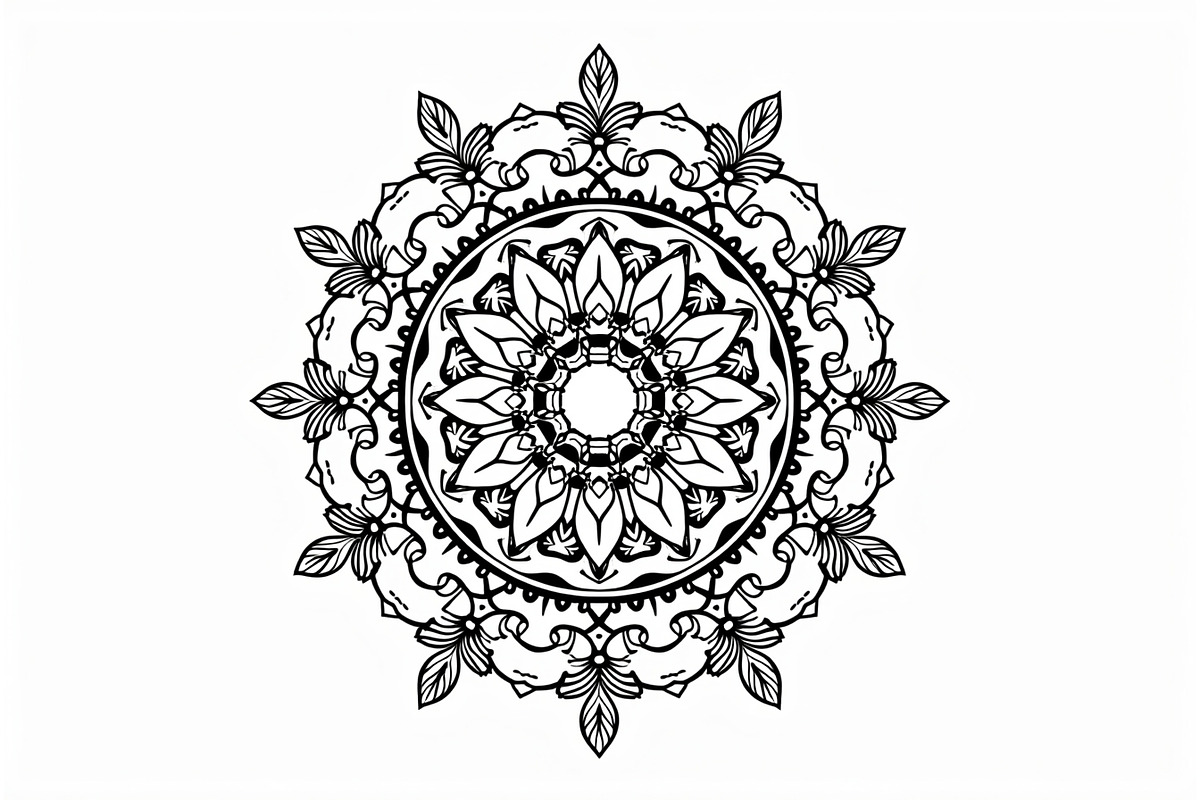 8 Mandala Cut Files Pack, an Illustration by Amazin_art (Photo 9 of 9)