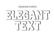 Simple Shadow - Shadow Font Types, a Font by KiddoGlyphs Studio (Thumbnail 3 of 3)