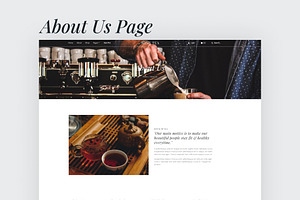 WingTea - Tea Shop Website Template