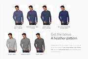 LONGSLEEVE BUNDLE 30xMock-ups + DEMO, a Books & Magazine Mockup by Apparel_Mockups (Thumbnail 23 of 32)