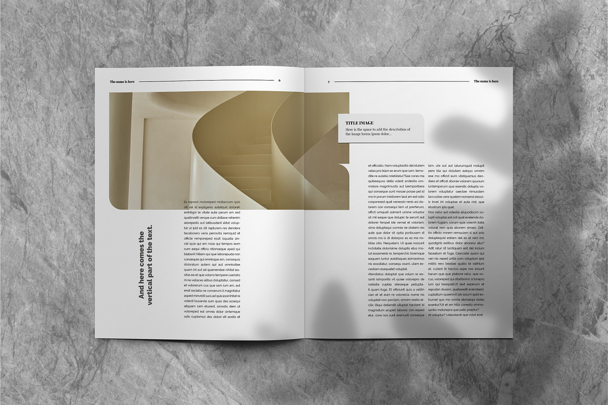 Lifestyle Indesign Template, a Magazine Template by Luuqas Design (Photo 4 of 10)