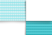 Turquoise Stripe Seamless Design Set, a Pattern Graphic by Earley Bird Design Studio (Thumbnail 2 of 8)