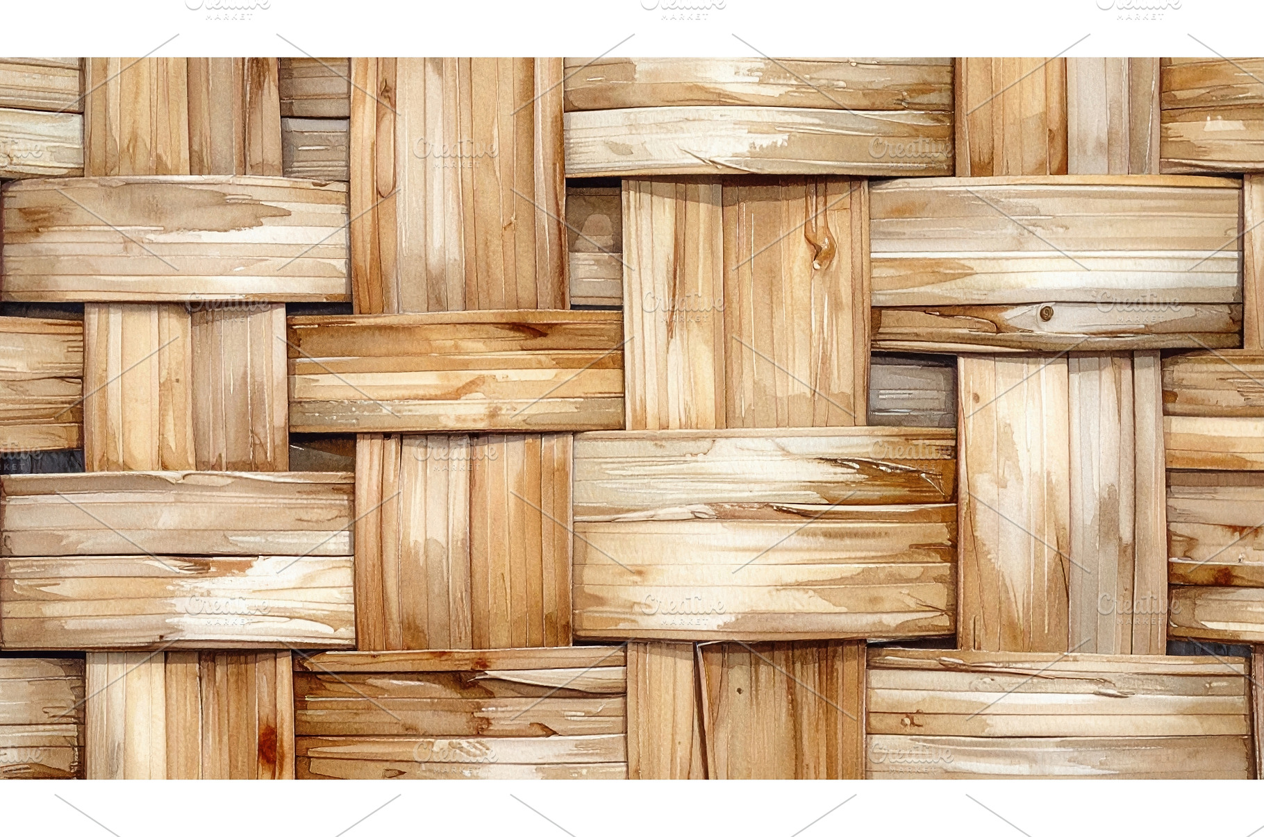 Interwoven wooden planks forming, a Background Photo by Igor Tichonow