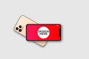 Animated iPhone 11 Pro Mockups, an iPhone Mockup by Modern Studio (Thumbnail 3 of 6)
