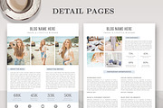 Media Kit for Blogger Template BM008, a Flyer Template by Draca Design Co (Thumbnail 2 of 4)
