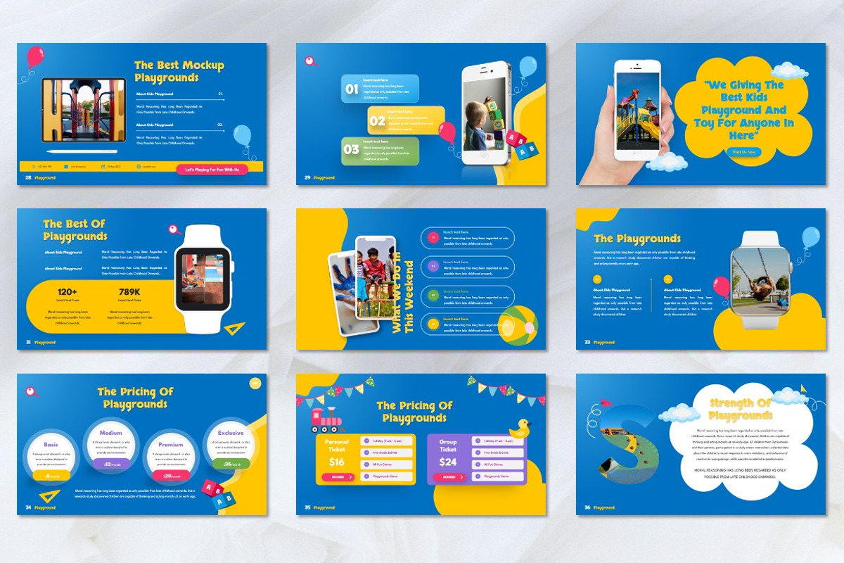 Amigos - Kids Play Powerpoint, a Presentation Template by Dhabee (Photo 5 of 8)