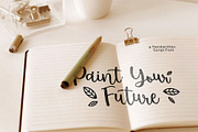Yuilines Script, a Script Font by sizimon (Thumbnail 2 of 10)