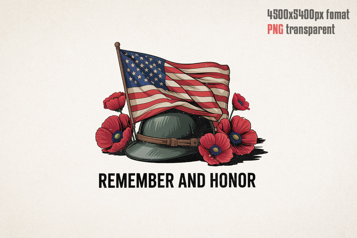 Memorial Day Sublimation Bundle, an Object Graphic by GlitterCraft (Photo 46 of 61)