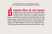 Landsknecht's Sword Blackletter font, a Blackletter Font by kaer_shop (Thumbnail 5 of 11)