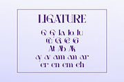 Lavender font luxuri, a Serif Font by DreamColor (Thumbnail 3 of 5)