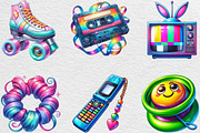 Nostalgic 90s Retro Sublimation, an Illustration by Black Bird Studio (Thumbnail 2 of 6)
