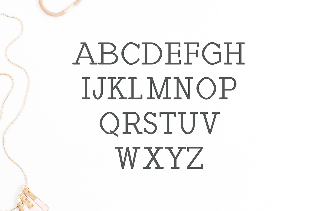 Haytham Slab Serif Fonts Packs preview 2