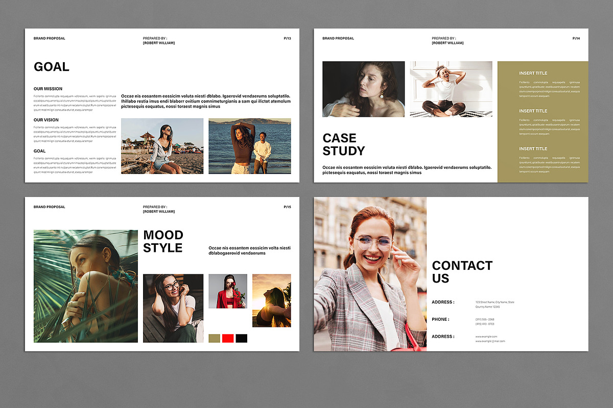 Brand Proposal Presentation Template preview 5