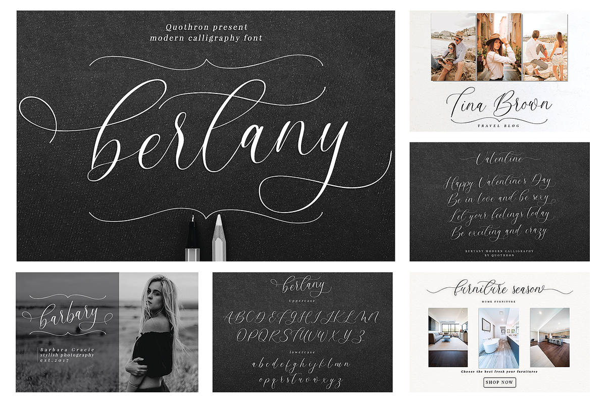 Hand Written Font Bundle 90 in 1, a Script Font by Quothron (Photo 10 of 64)