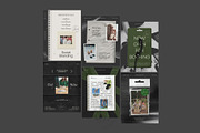 Black Canva Instagram Post Template, a Social Media Template by And Done Studio (Thumbnail 5 of 8)