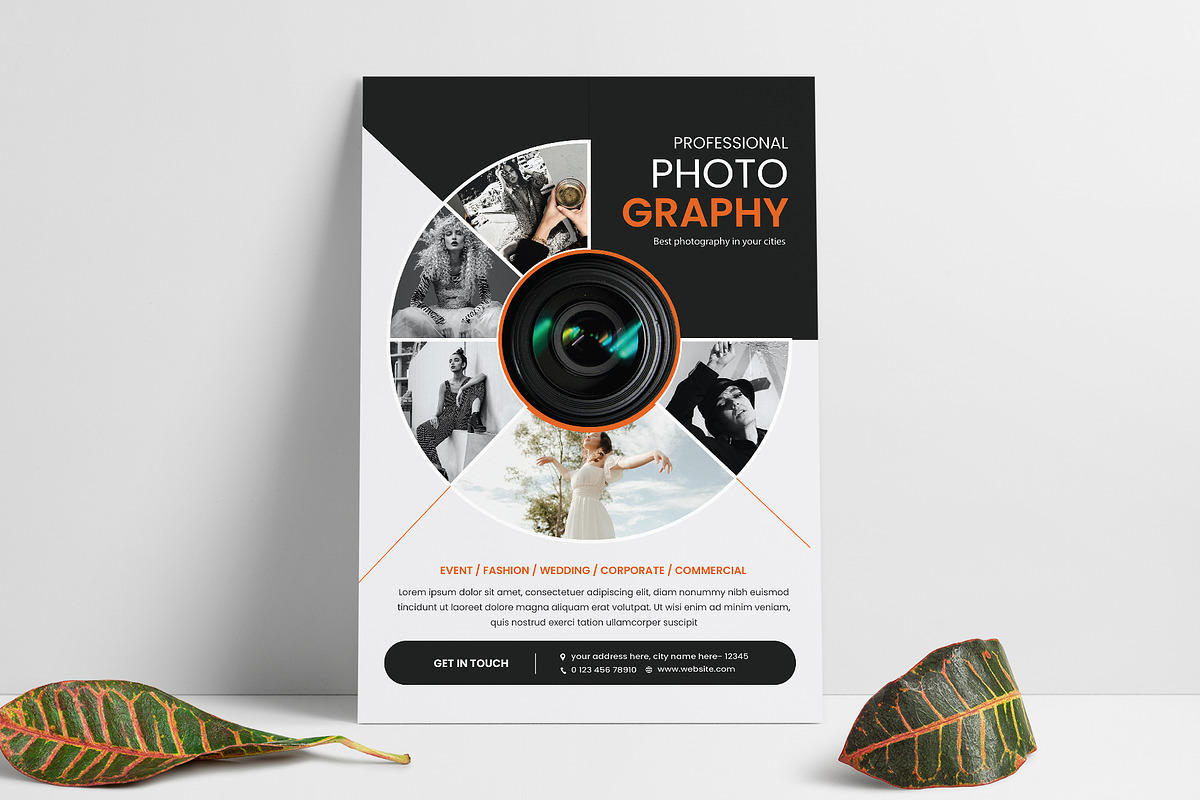 Photography Flyer Template Bundle, a Flyer Template by Pixelpick (Photo 5 of 11)