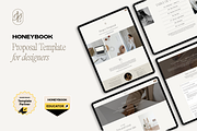 Proposal Template for Designers, a Presentation Template by Lovendear Design (Thumbnail 1 of 7)