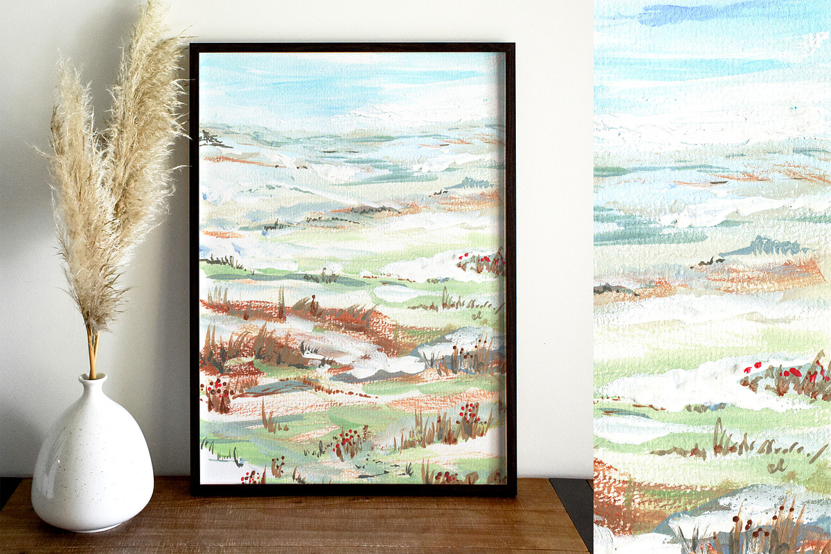 All Seasons Bundle. Landscapes, a Seasonal Illustration by Ann Bright (Photo 12 of 16)