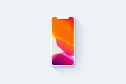 Phone 11 Pro - 20 Clay Mockups, an iPhone Mockup by Asylab (Thumbnail 8 of 36)