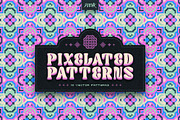 Pixel Mosaic Patterns | Vol. 10, a Pattern Graphic by dvtchk (Thumbnail 4 of 10)