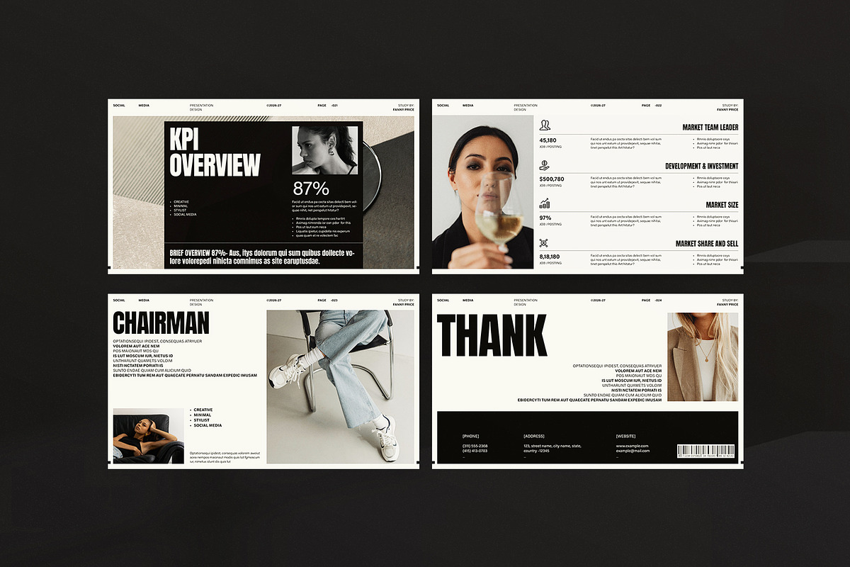 Social Media Strategy Presentation, a Presentation Template by ArtisanaAura (Photo 12 of 12)