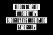 Murvhiz Blackletter Display Font, a Blackletter Font by Maulana Creative (Thumbnail 5 of 7)