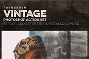 Vintage Effect Photoshop Action Set, an Action Add-On by Twinbrush (Thumbnail 4 of 8)