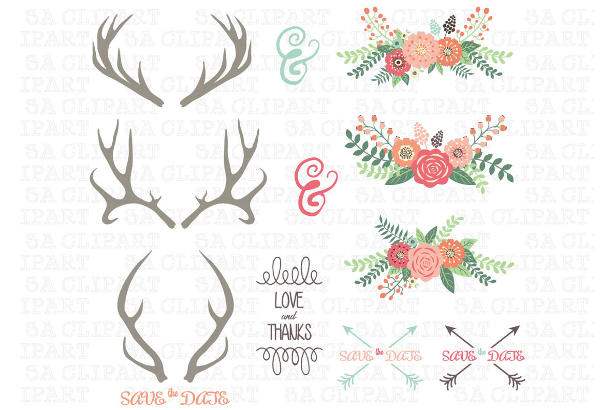 Wedding Clipart, an Illustration by SA ClipArt (Photo 3 of 3)