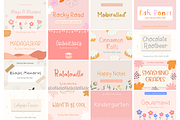 Digital Planner Font Bundle, a Handwritten Font by Sofia Skoog (Thumbnail 2 of 12)