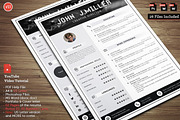 The X, a Resume Template by CodePower (Thumbnail 1 of 5)