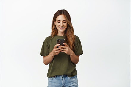 Happy smiling woman, adult female, a Person Photo by Cookie Studio