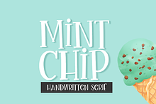 Mint Chip Font + Vectors