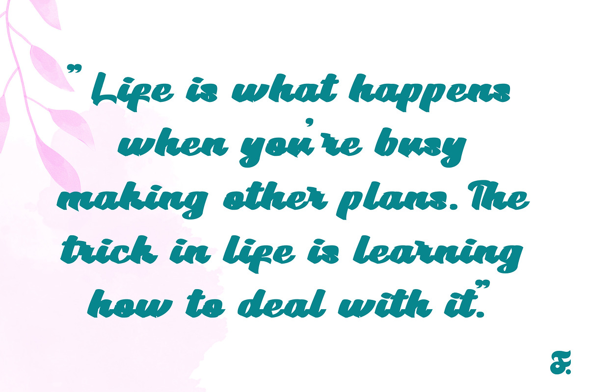 Lovable Loop Brush Font, a Script Font by Anomali Creatype (Photo 3 of 10)