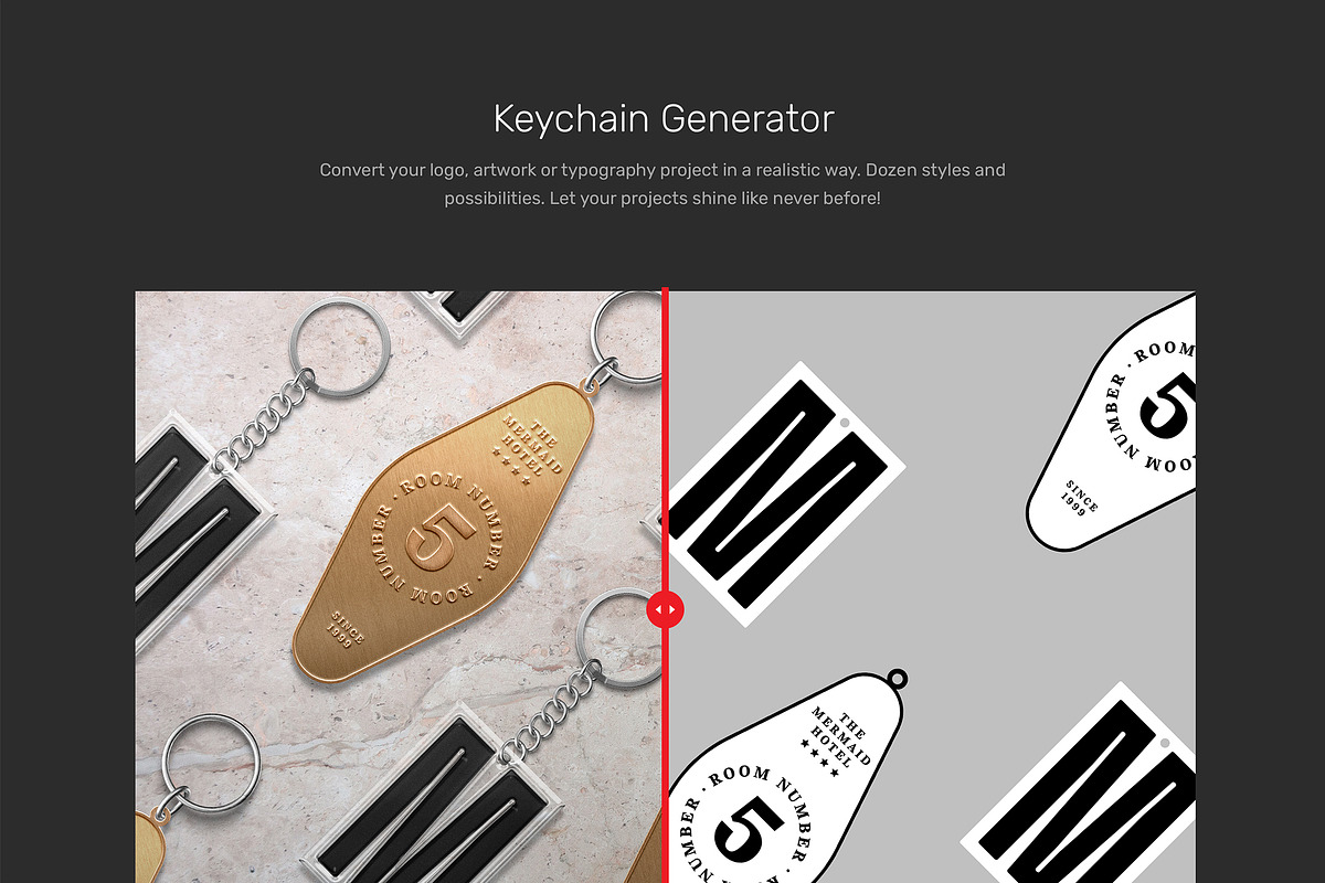 Keychain Mockups - Generator, a Product Mockup by Mr.Mockup™ (Photo 5 of 9)