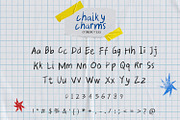 Chalky Charms Handwritten Font, a Handwritten Font by Perplexitics (Thumbnail 7 of 7)
