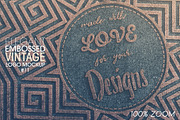 Elegant Embossed Vintage Logo Mockup, a Product Mockup by LuisFaus (Thumbnail 2 of 3)