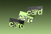 Business Card Mockup, a Merchandise Mockup by HanaSaka_Studio (Thumbnail 1 of 4)