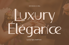 Luxury Élégance - Sans Serif Font