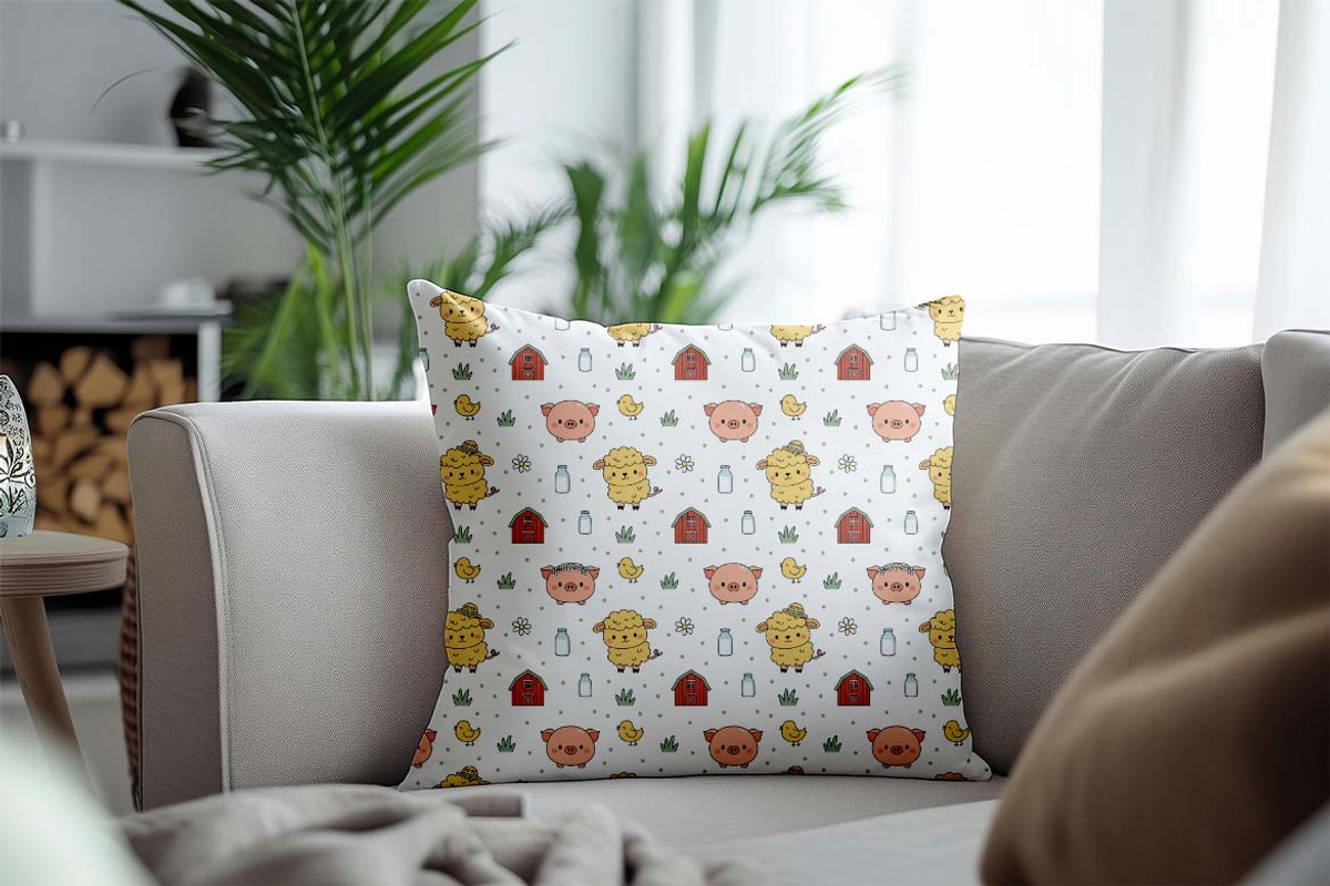 Children’s Baby Animal Patterns SVG, a Pattern Graphic by one-touch (Photo 8 of 14)