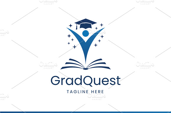 Graduate Education Success Logo preview 2